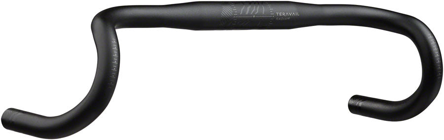 Teravail Radia 12 SE Drop Handlebar - Aluminum 31.8mm 40cm Black