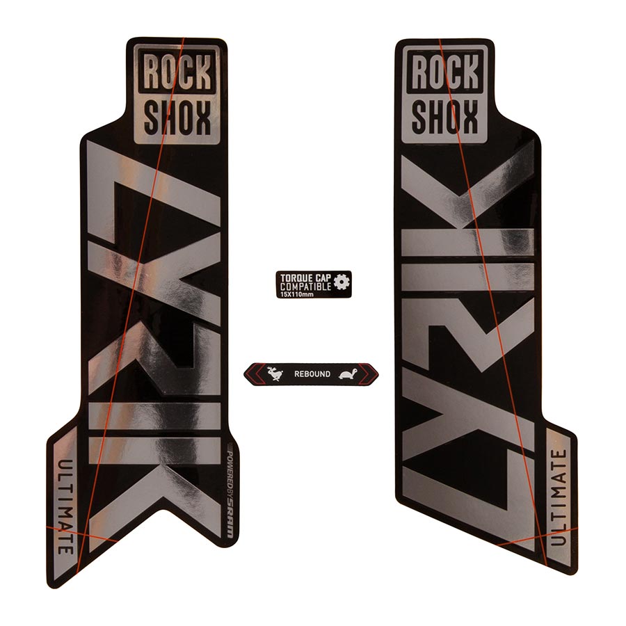 RockShox Lyrik Decal Kit - Thumbnail 2