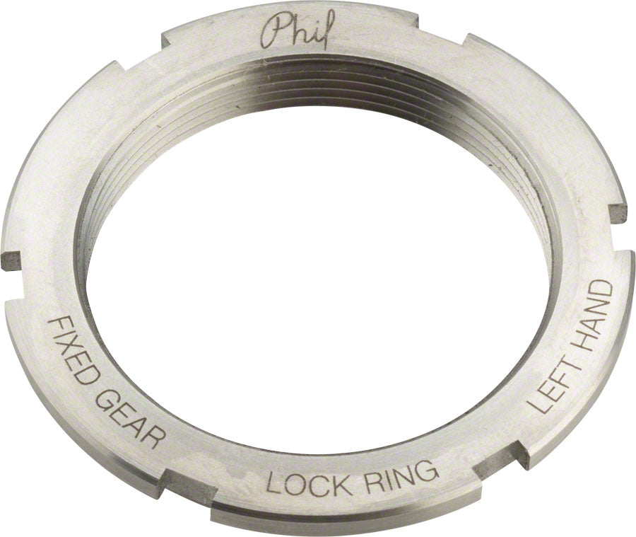 Phil Wood Stainless Steel Track Lockring 1.32