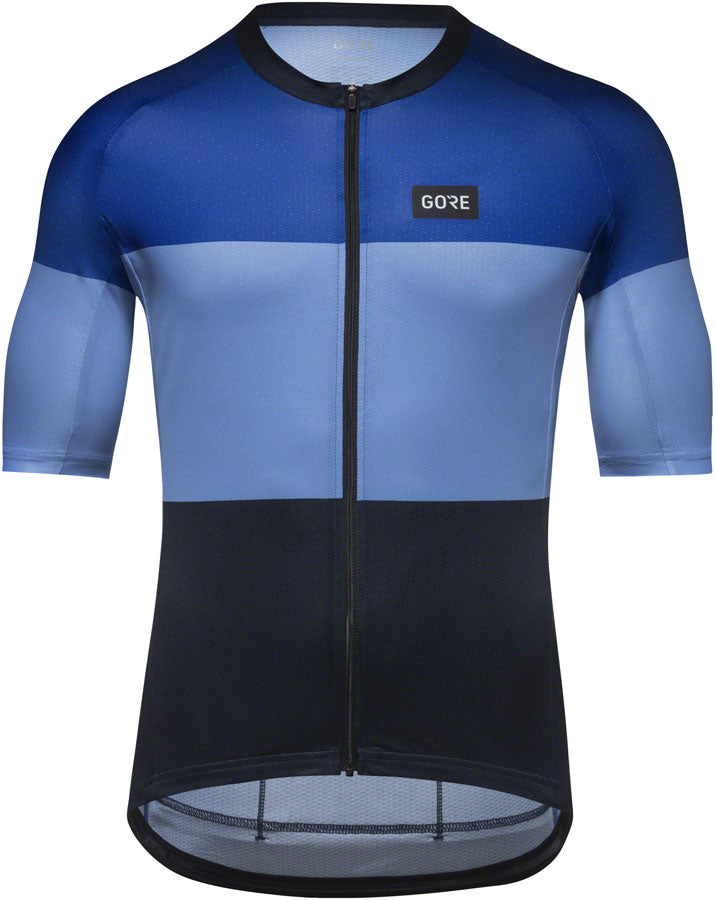Gorewear Spirit Stripes Jersey - Ultramarine Blue/Scrub Blue Men's 2X-Large