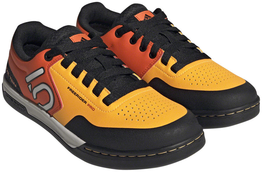 Five Ten Freerider Pro Flat Shoes - Men's Solar Gold/Ftwr White/Impact Orange 11