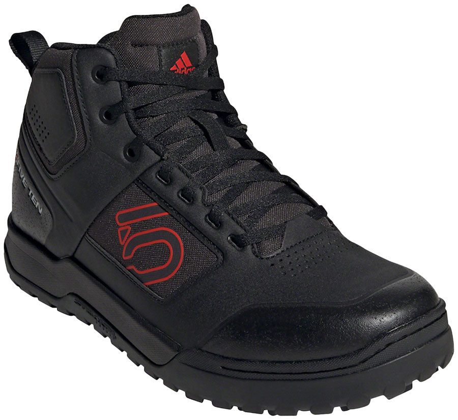 Five Ten Impact Pro Mid Flat Shoes  -  Men's Core Black/Red/Core Black 11
