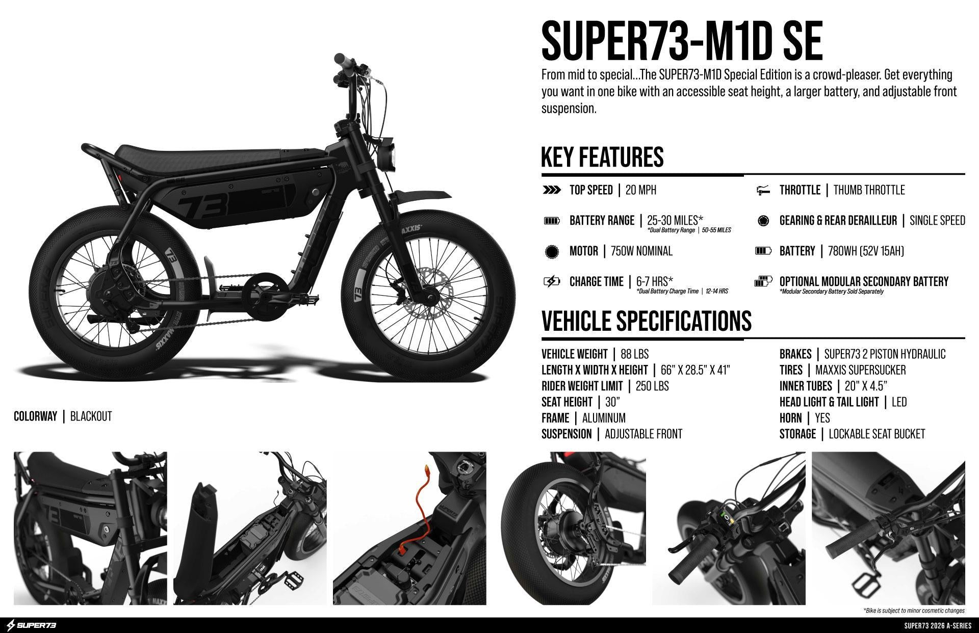 SUPER73-M1D SE (30")